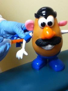 Then I got mine drawn too.