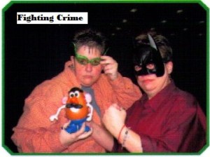 Catching bad guys with Batman and Cat Woman! Just call me the Boy Wonder, Robin