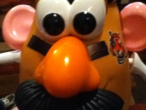 Even tried to get my game face on and they still lost the playoff game.